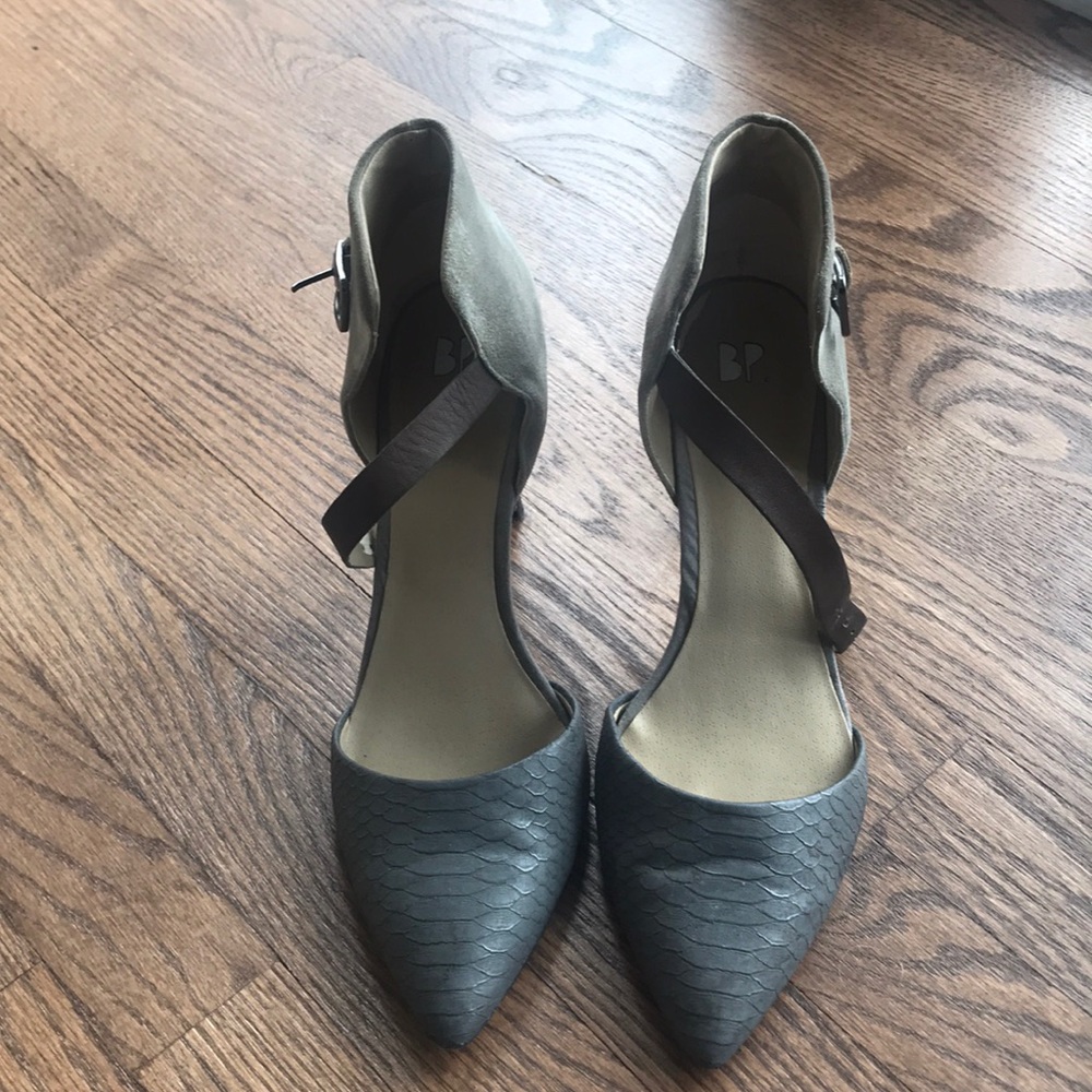 BP gray 4” heel